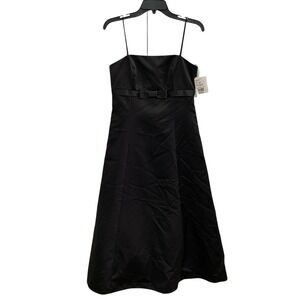 davids bridal prom dresses black Prom Dress David's Bridal Black Evening Gowns Jules And Cleo Glitter Tulle Ball Gown With 3D Flowers In Black Size: David's Bridal